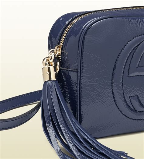 buy gucci oval shaped navy blue purse|gucci purse blue flowers.